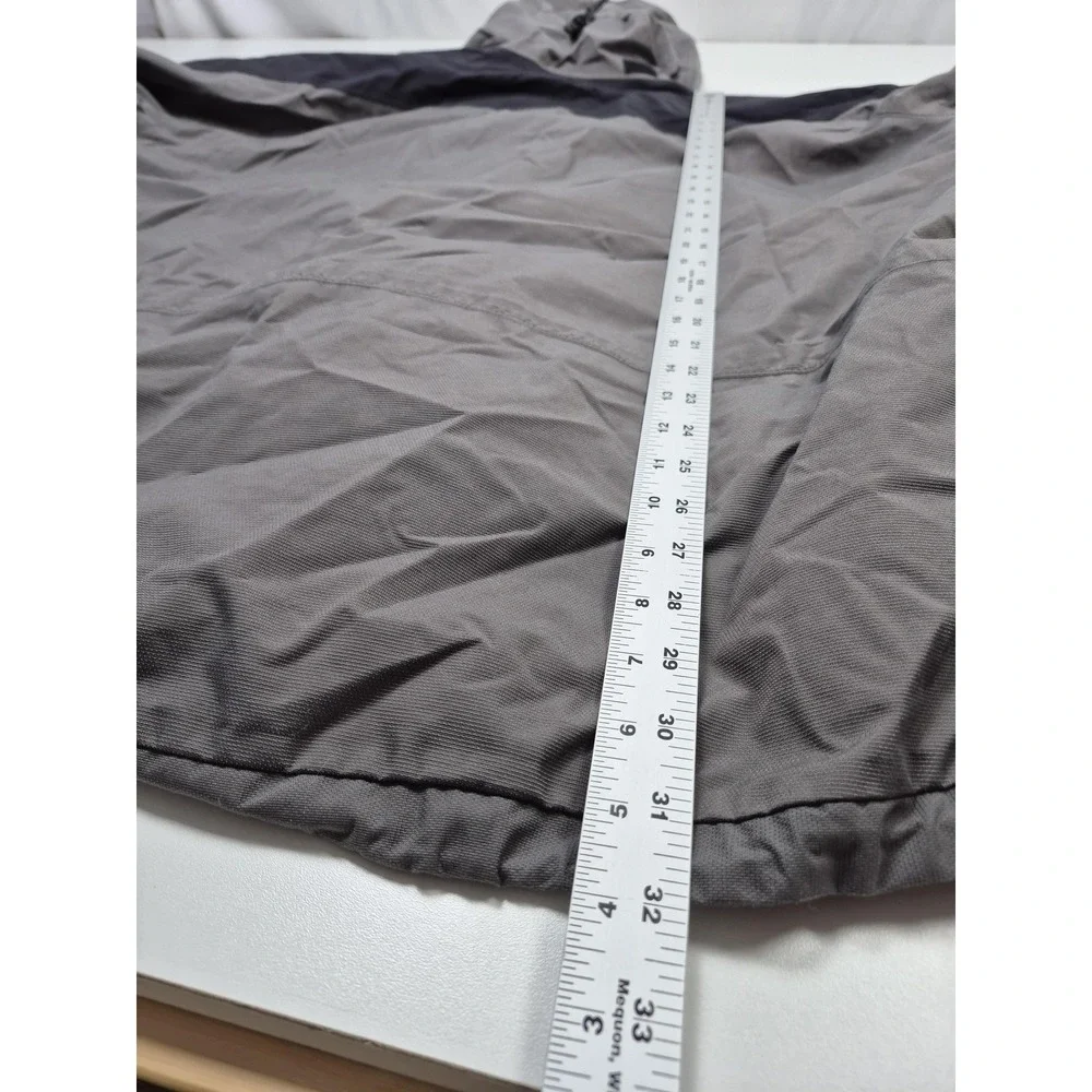 Mountain Hard Wear Jacket Mens XL Gray Conduit Hooded Ski Parka Waterproof